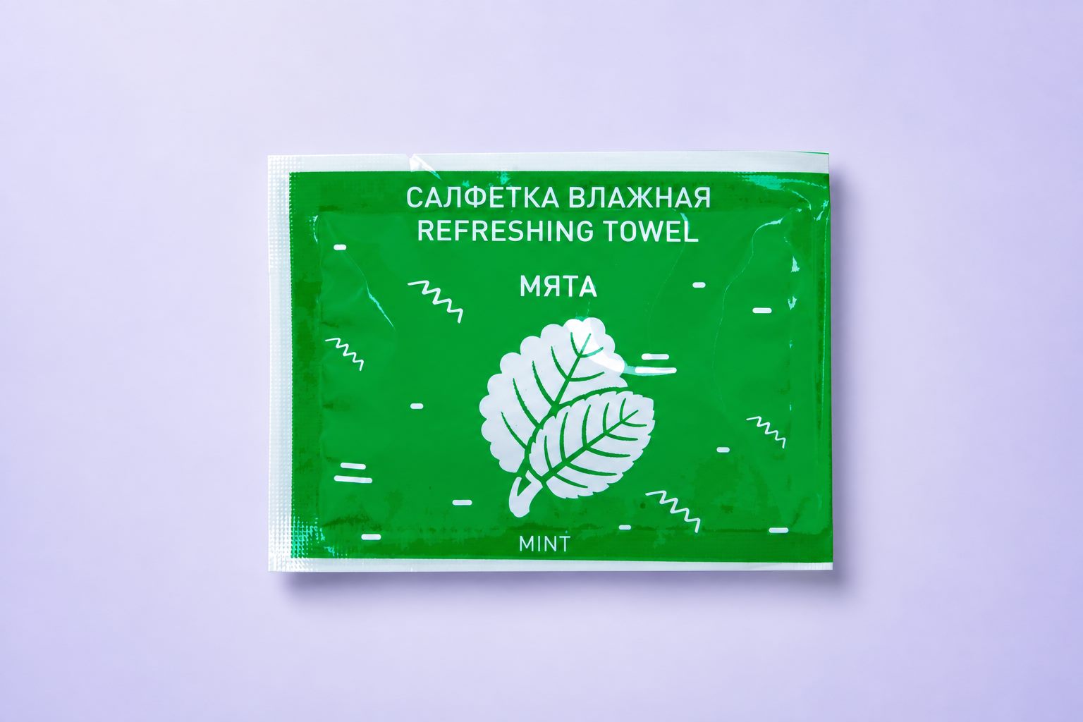Влажные салфетка мята